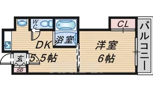 第3メゾン服部【8階】の間取り