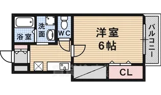 エクセル新伊丹【4階】の間取り