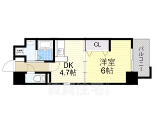 ブランクレール谷町【3階】の間取り