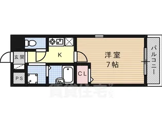 セントラルハイツ東別院【3階】の間取り