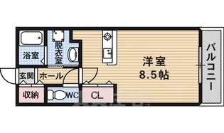 ワン トゥリー ヒル【1階】の間取り