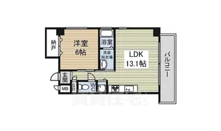 AHビル【5階】の間取り