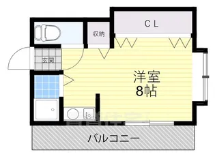 ミナミマンション【3階】の間取り