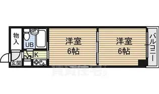 プリンセス栄【8階】の間取り