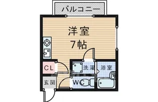 シャンピア蛍【3階】の間取り