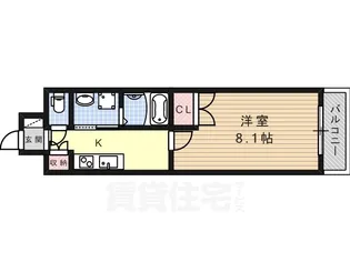 ララステージ熱田【5階】の間取り