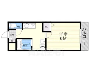 三記マンション3【2階】の間取り