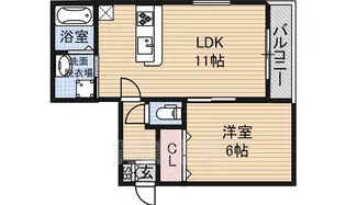 ハーフェン【2階】の間取り