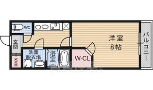 Uni E’terna 京都壬生【3階】の間取り
