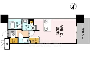ロイヤルパークスERささしまEAST【2階】の間取り