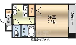 パルティール千種【8階】の間取り