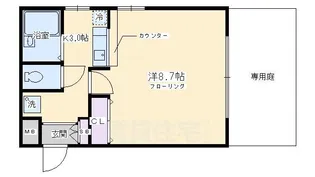 エスペランサ【1階】の間取り