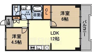 パークロッジ【3階】の間取り