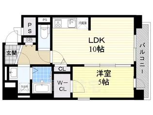 クリスタル丸の内【1階】の間取り