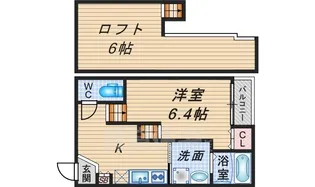 serieux【1階】の間取り