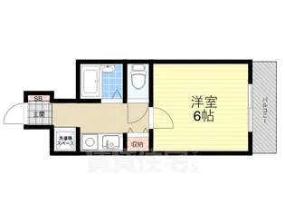 グリーンハウス緑地【2階】の間取り