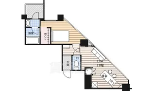 SK BUILDING-501【6階】の間取り
