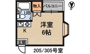 マークハイツ7【3階】の間取り