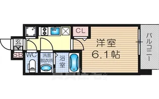 エスライズ新大阪フロント【7階】の間取り