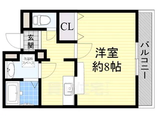 大阪府茨木市春日3丁目【マンション】の間取り