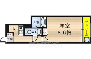 アプリコット【1階】の間取り