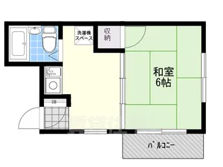 グランコート都島【6階】の間取り