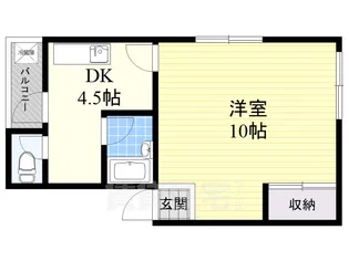 プチメゾン堀溝3【3階】の間取り