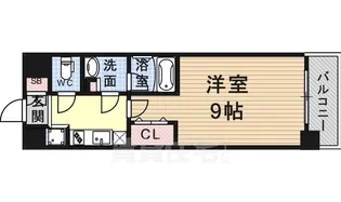 フローラル東別院【7階】の間取り