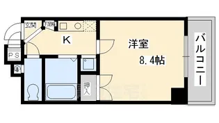 ヴォール・ベハーゲン【5階】の間取り