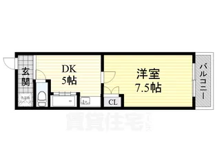 グレイス門真南【3階】の間取り