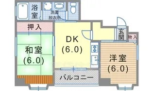 ハイツT’S【4階】の間取り