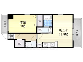 タワービレッジ【2階】の間取り