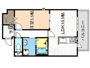 コンフォルト【1階】の間取り