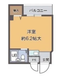 シティライフ8【6階】の間取り
