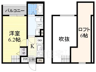 CHERRY BERRY【1階】の間取り