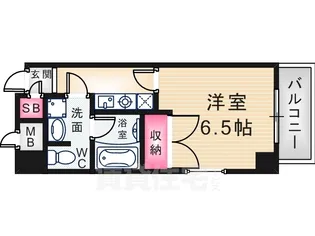 クリスタルプラザ【3階】の間取り