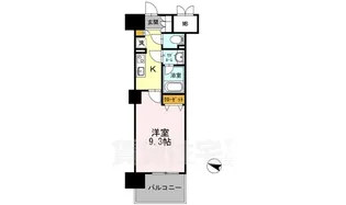 ロイヤルパークスERささしまWEST【12階】の間取り