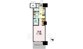 ロイヤルパークスERささしまWEST【13階】の間取り