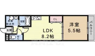 フジパレス尼崎西【2階】の間取り
