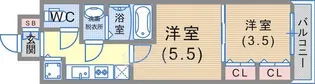 ラヴ神戸三宮【7階】の間取り