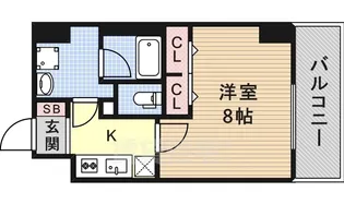 プロシード大須【8階】の間取り