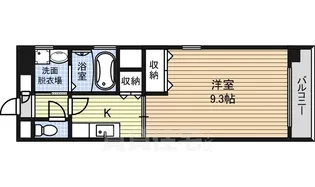 パンシオン千種【5階】の間取り
