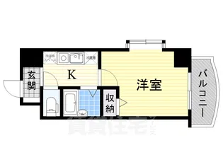 ノルデンハイム小松【8階】の間取り