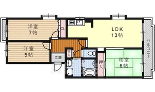 Verdure八事【2階】の間取り