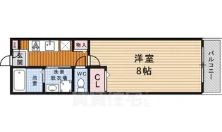 アンプルール リーブル ロイヤル【1階】の間取り