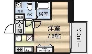 ライブコート丸の内【14階】の間取り