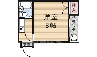 「パティオフローラ」【2階】の間取り