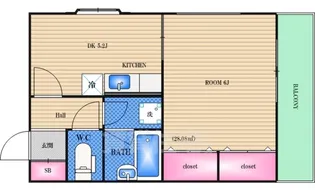 ジュエリー2【2階】の間取り