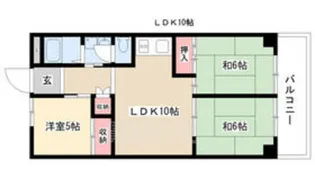 レジデンス光和2【4階】の間取り