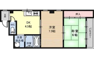 保田レジデンス【302号室】の間取り